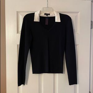 Ralph Lauren black V- neck sweater